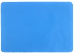 [A-025903] Siliconenonderzetter placemat maat L 60x40 cm Epoxy resin zeep kaarsen per stuk